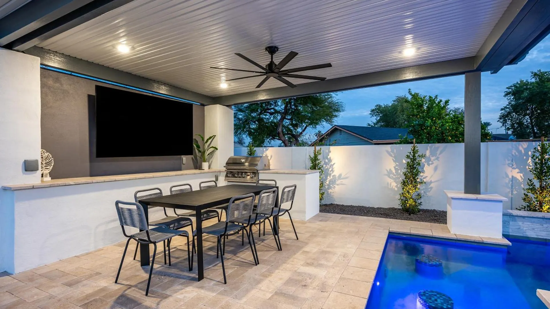 펜션 스코 츠 데일 Swim Up To Cooking Entertainment Play Corn Hole And Relax By The Fire At Cascada 빌라 미국
