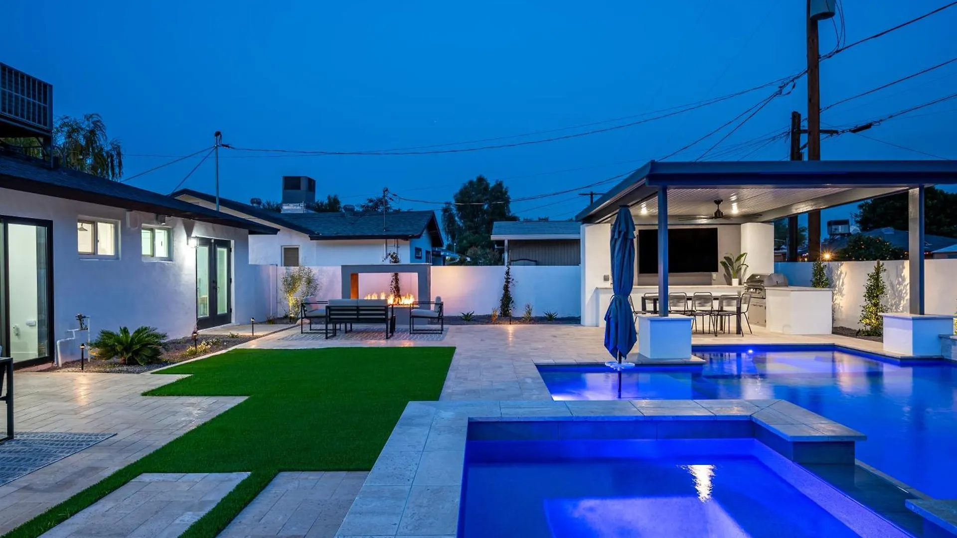 펜션 스코 츠 데일 Swim Up To Cooking Entertainment Play Corn Hole And Relax By The Fire At Cascada 빌라